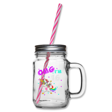 födelsedagsordspråk  - OMG Jag är 16 rolig enhörningsidon med enhörning