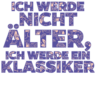 Zoom image Geburtstagsspruch Statement Vintage