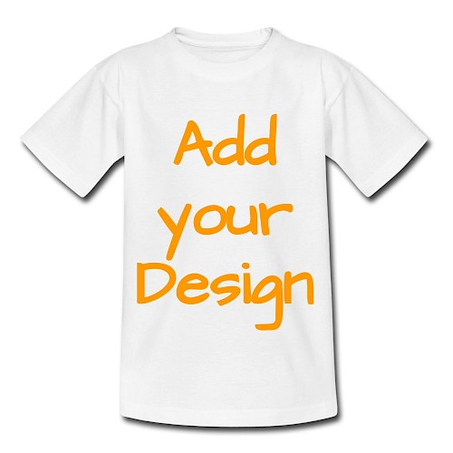 Kinder T-Shirt Weiß