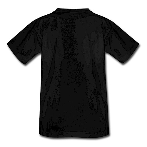 Kids' T-Shirt Hinten black