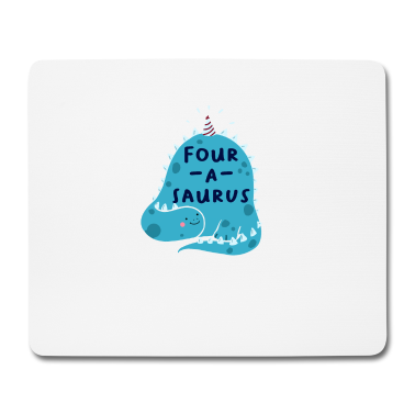 Dicho de cumpleaños  - 4to cumpleaños, cumpleaños, niño, dinosaurio, cuatro