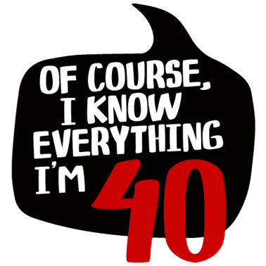 Zoom image 40 vuotta: Tietenkin minä tiedän kaiken. Olen