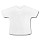 thumbnail Baby Bio-T-Shirt mit Rundhals Vorne Weiß