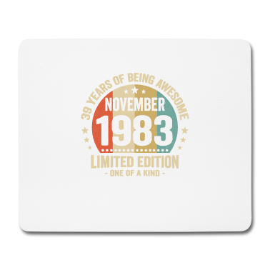 syntymäpäivä sanonta  - 39 vuotta mahtavana marraskuusta 1983 lähtien