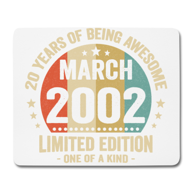 syntymäpäivä sanonta  - 20 vuotta ollut mahtava maaliskuusta 2002 lähtien