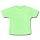 thumbnail Baby Bio-T-Shirt mit Rundhals Vorne Mintgrün