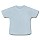 thumbnail Baby Organic T-Shirt with Round Neck Vorne light blue