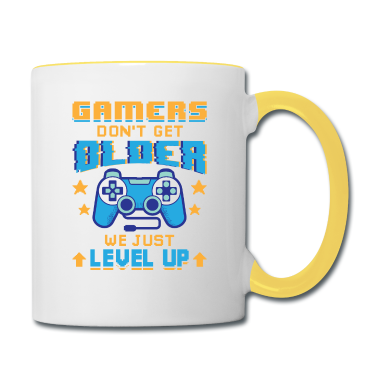 Geburtstagsspruch  - Geschenkidee Gamer Geburtstagsspruch