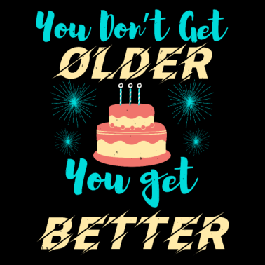 Zoom image Cumpleaños - dicho divertido para el cumpleaños