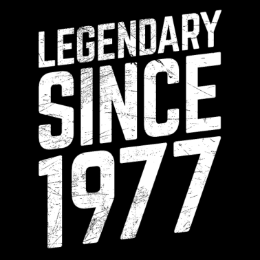 Zoom image Legendario desde 1977 - Divertido dicho de cumpleaños