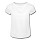 thumbnail Girl's T-Shirt with Ruffles Vorne white