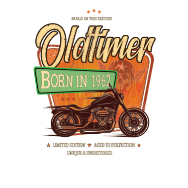Zoom image Oldtimer Moottoripyörä syntynyt 1962 Syntymäpäivä Lahja