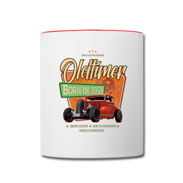 syntymäpäivä sanonta  - Oldtimer Hot Rod syntynyt 1958 Syntymäpäivälahja