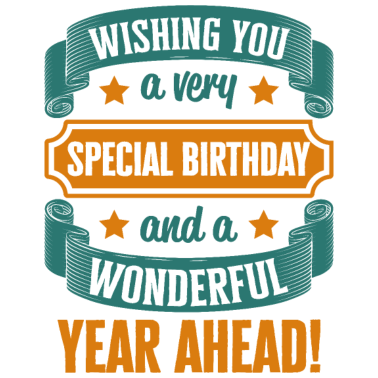 Zoom image Bel detto di compleanno per gli amici