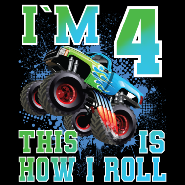 Zoom image 4 års monstertruck