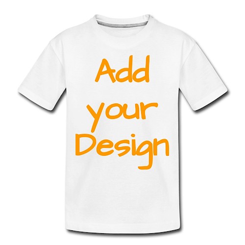 Kinder Premium Bio T-Shirt Weiß