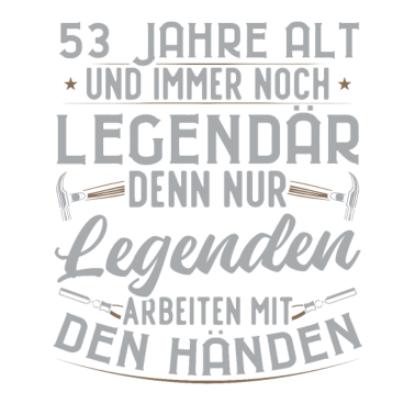 Zoom image Ein legendärer 53-jähriger 53. Geburtstag Handwerk
