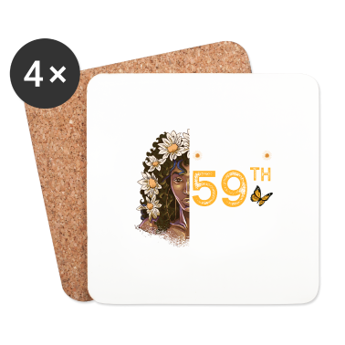 Geburtstagsspruch  - Stepping Into My 59th Birthday Like A Boss