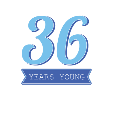 Zoom image 36 años (joven) Divertidos dichos de cumpleaños