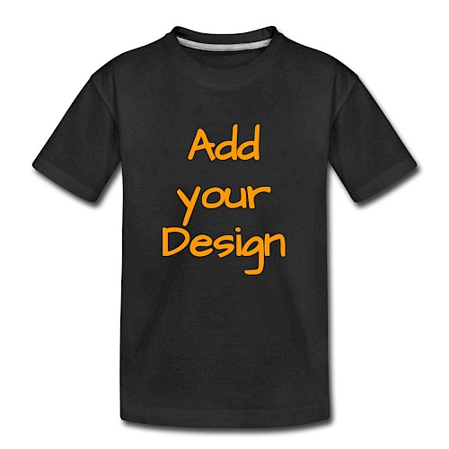 Teenager Premium Organic T-Shirt black