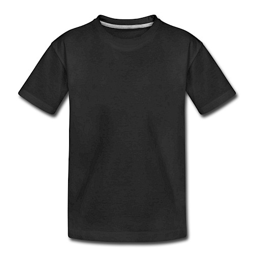 Teenager Premium Organic T-Shirt Vorne black