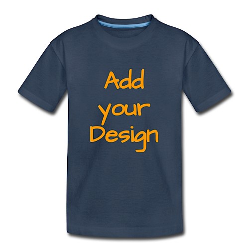 Teenager Premium Organic T-Shirt navy