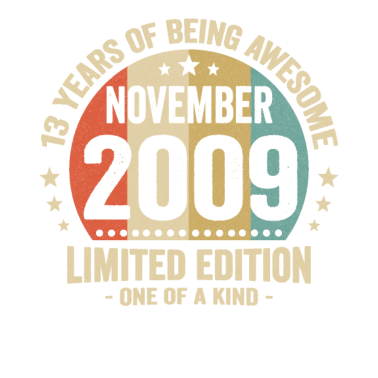 Zoom image 13 vuotta mahtavaa marraskuusta 2009 lähtien