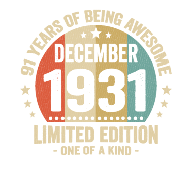 Zoom image 91 vuotta mahtavaa joulukuusta 1931 lähtien