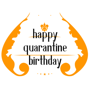 Zoom image hyvää karanteenin syntymäpäivää