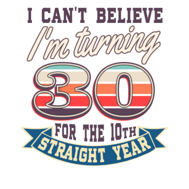 Zoom image Divertente detto per il 40 ° compleanno