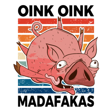 Zoom image Maiale in caduta libera - Oink Oink Madafakas