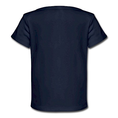 Baby Bio-T-Shirt Hinten Dunkelnavy