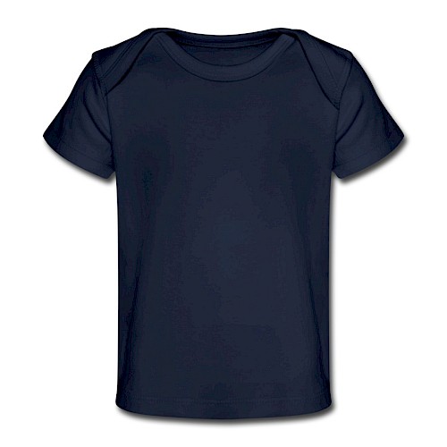 Baby Bio-T-Shirt Vorne Dunkelnavy