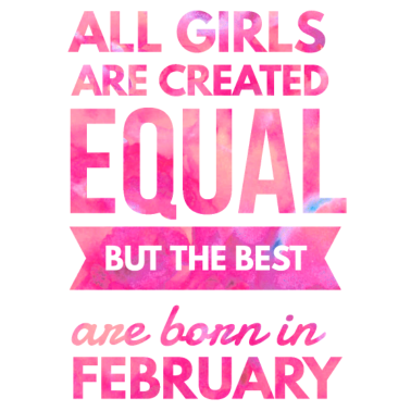 Zoom image Verjaardagsspreuk februari meisjes tekst