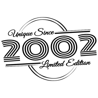 Zoom image Unik siden 2002 bursdagsordtak