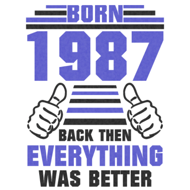 Zoom image 1987 Født bursdagsordtak