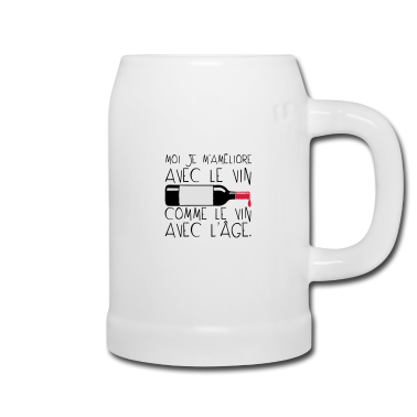 Dicton d’anniversaire  - citation ameliore vin age bouteille humo