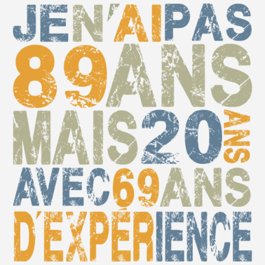 Zoom image anniversaire 89 ans cadeau citation