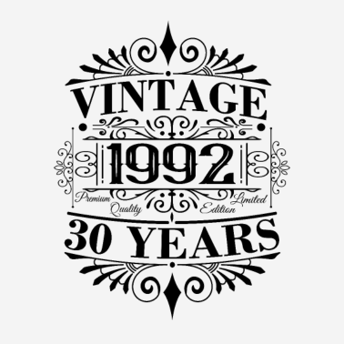 Zoom image Vintage 1992 Dichos de cumpleaños 30 años