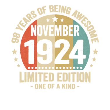 Zoom image 98 vuotta mahtavaa marraskuusta 1924 lähtien