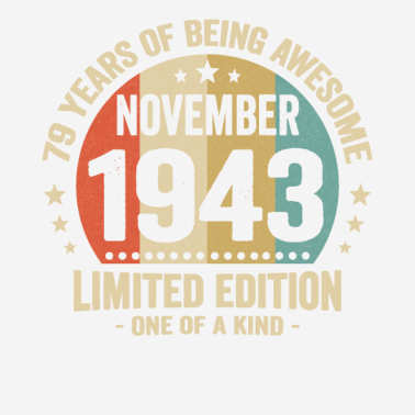 Zoom image 79 vuotta mahtavaa marraskuusta 1943 lähtien