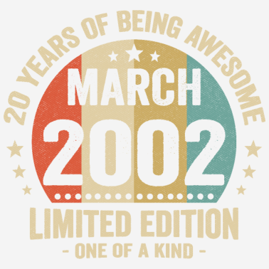 Zoom image 20 vuotta ollut mahtava maaliskuusta 2002 lähtien