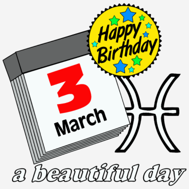 Zoom image 3 maaliskuu , 3 Maaliskuu , Syntymäpäivälahja , Syntymä