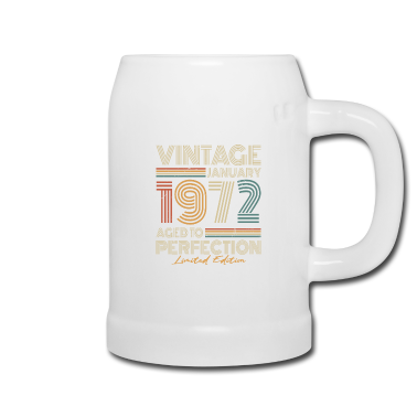 syntymäpäivä sanonta  - Tammikuu 1972 Vintage Retro Vintage Syntymäpäivä