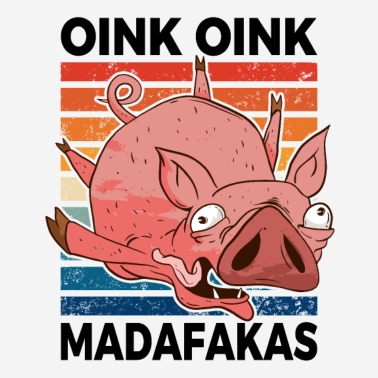 Zoom image Maiale in caduta libera - Oink Oink Madafakas