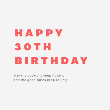 Zoom image Detto di compleanno vintage del 30 ° compleanno 1990