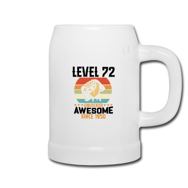 verjaardag gezegde  - Level 72 Jaar Unlocked Gaming Verjaardagscadeau