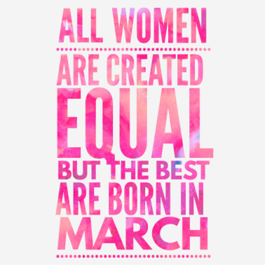 Zoom image Maart verjaardagsspreuk vrouwen geboren in maart