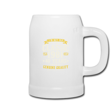 verjaardag gezegde  - Geboren in 1981 40e verjaardagsspreuk