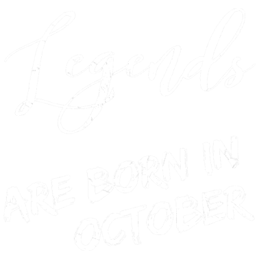 Zoom image Legends born in October verjaardagsspreuk